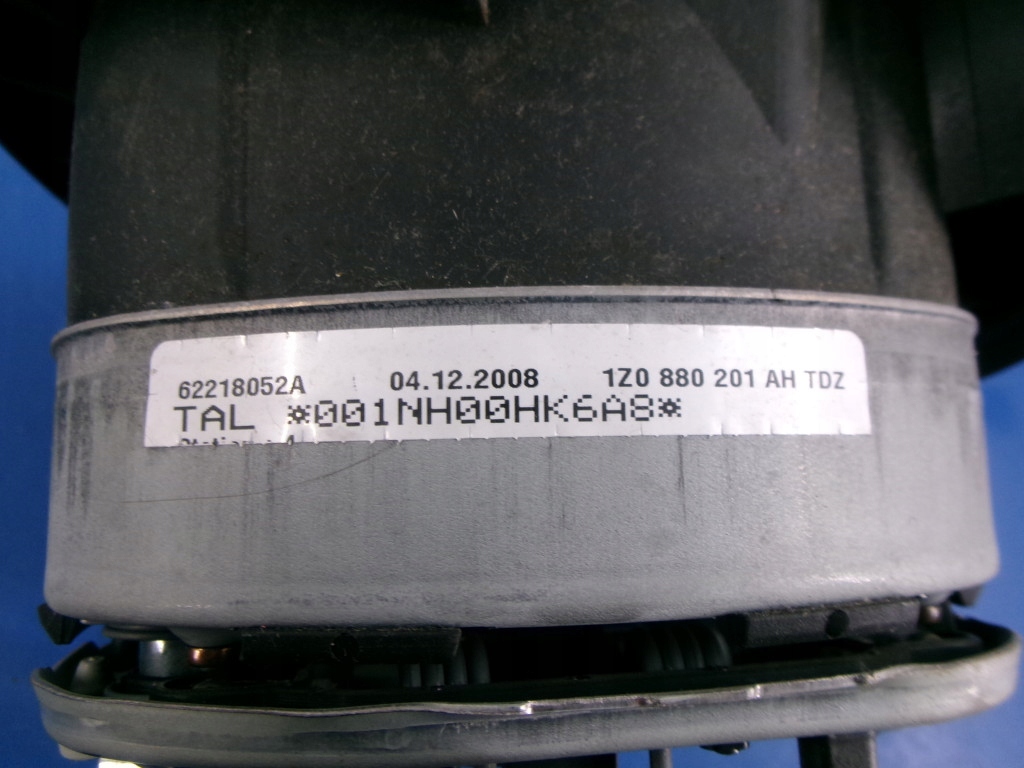 фото №8, Skoda octavia ii lift воздуховод 3t0419091a с подушка безопасности i модуль