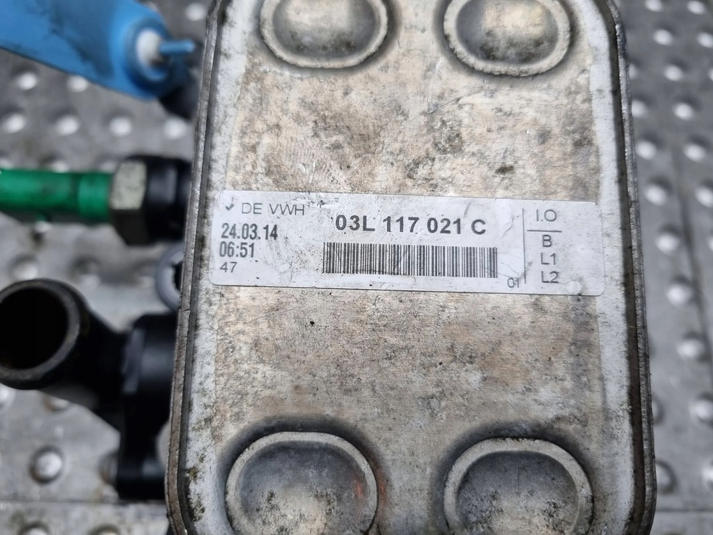 фото №6, Основание фильтра масла 04b115389b fabia iii polo 6c a1 8x rapid 1.4tdi cus