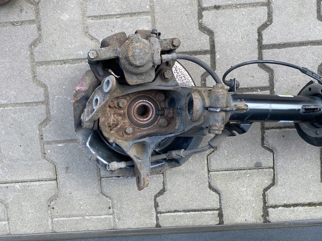 фото №7, Mini r56 1.6 vti поворотний кулак лапа амортизатор амортизаторна стійка правий