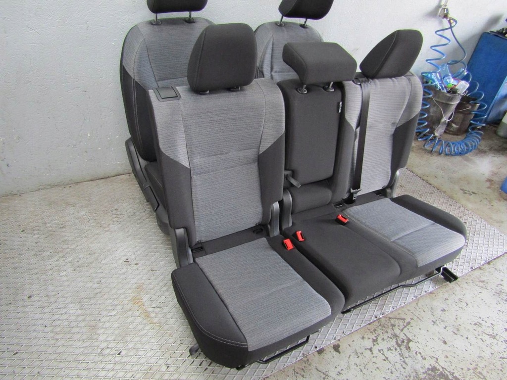 фото №8, X-trail iv t33 24r комплект сидінь 7 осіб сидіння сидіння заднє сидіння 7os