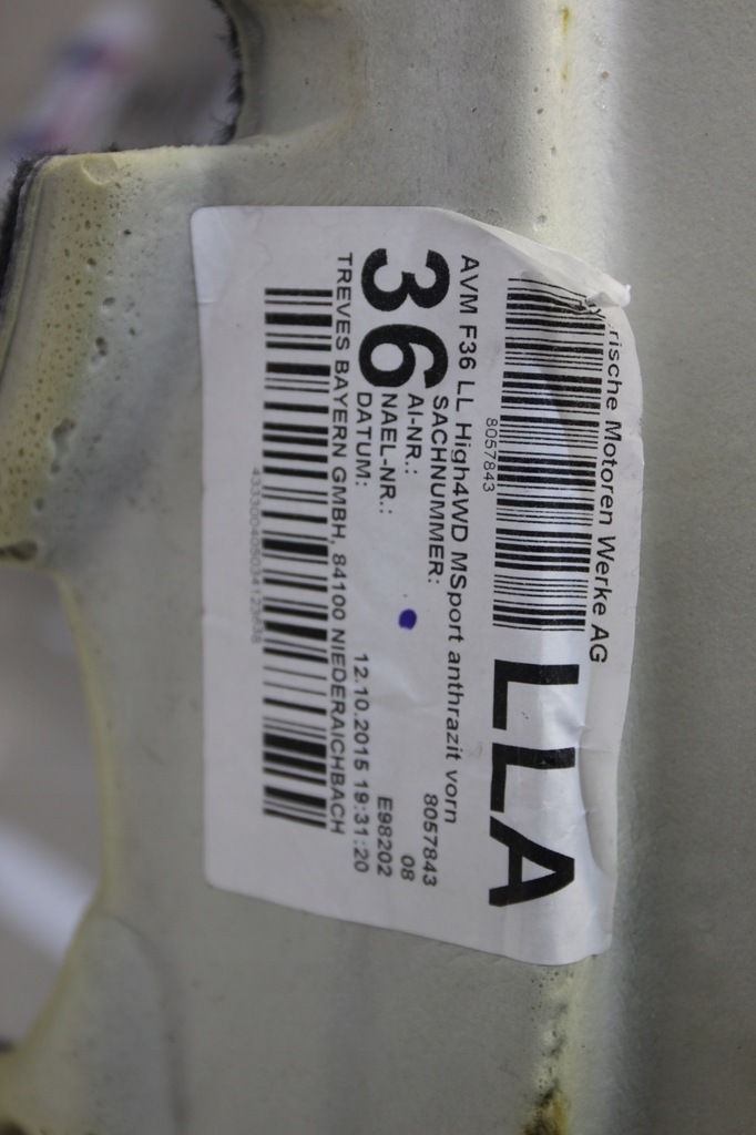 фото №8, Bmw f36 коврик обшивка перед передняя m-pakiet eu x-d 8057843