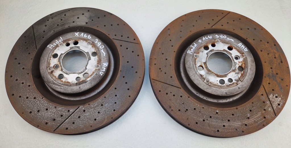 фото №14, Mercedes gls x166 63 amg 15-19 набор тормозов amg tacze суппорты перед задняя