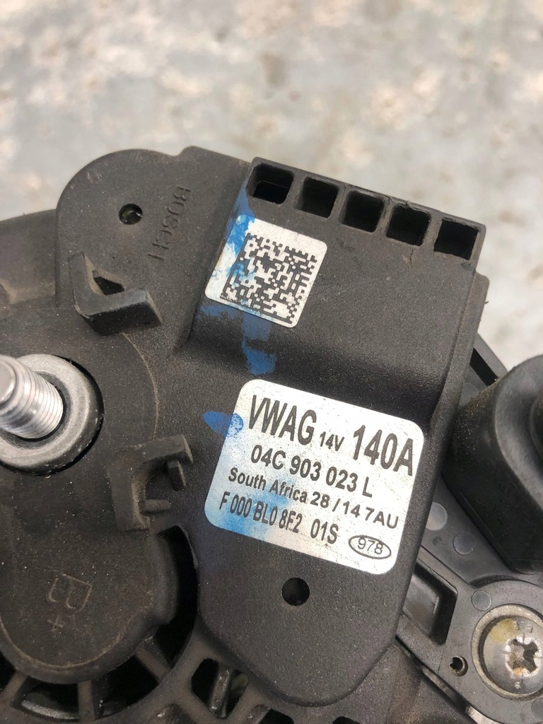 фото №5, Генератор vw polo 04c903023l
