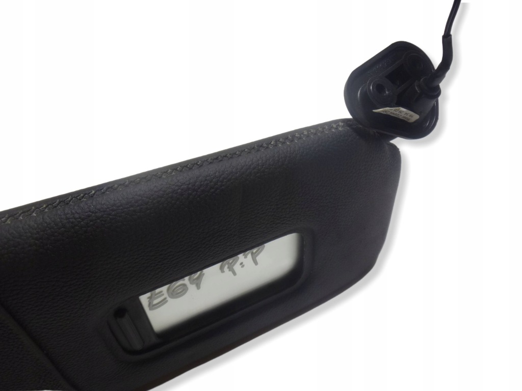 фото №6, Защита солнцезащитная левая czarna кожа poświetlana bmw e64 cabrio