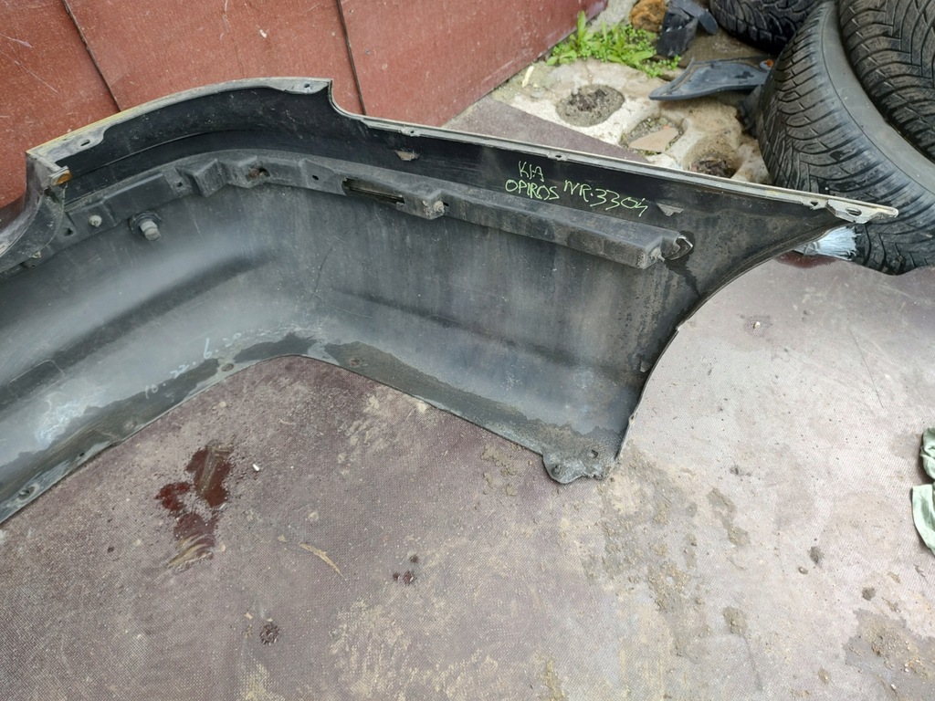 фото №12, Kia opirus 07- бампер задняя задний oryg