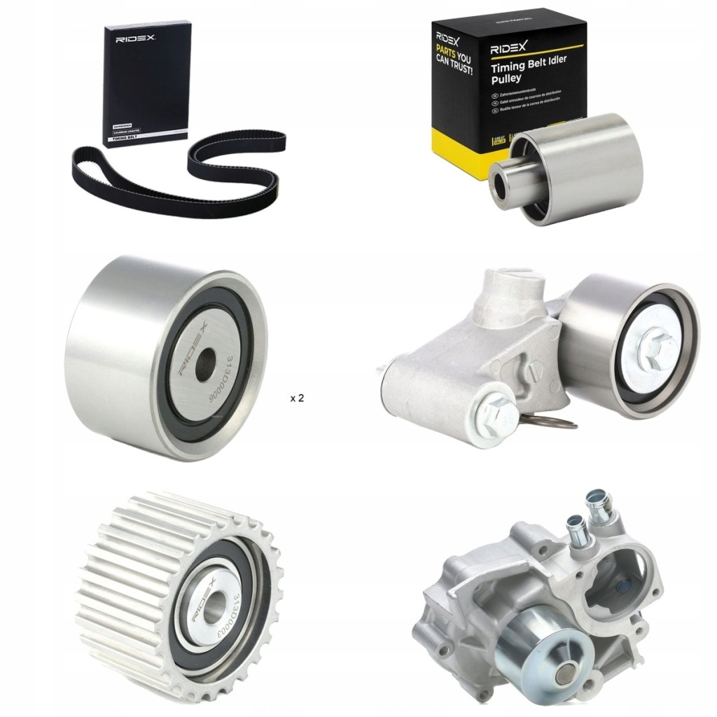 Купить Набор ремень распределительного вала + насоса воды ridex 3096w0129 к subaru forester sh