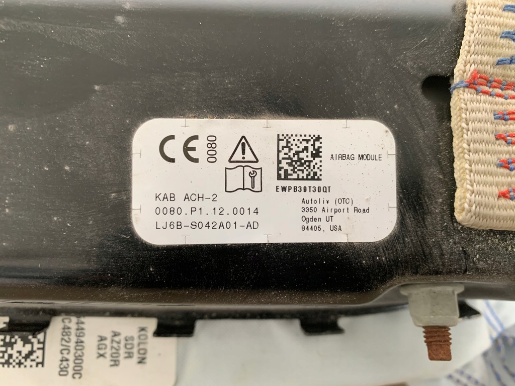 фото №11, Ford mustang mach-e rwd 75.7kwh подушка воздушная колено коленная подушка безопасности подушка безопасности