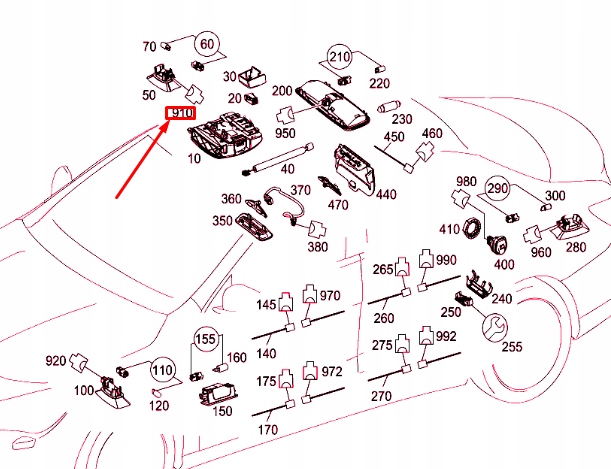 фото №6, Mercedes-benz cla c117 втулка шкворень защита солнцезащитный a0375455928