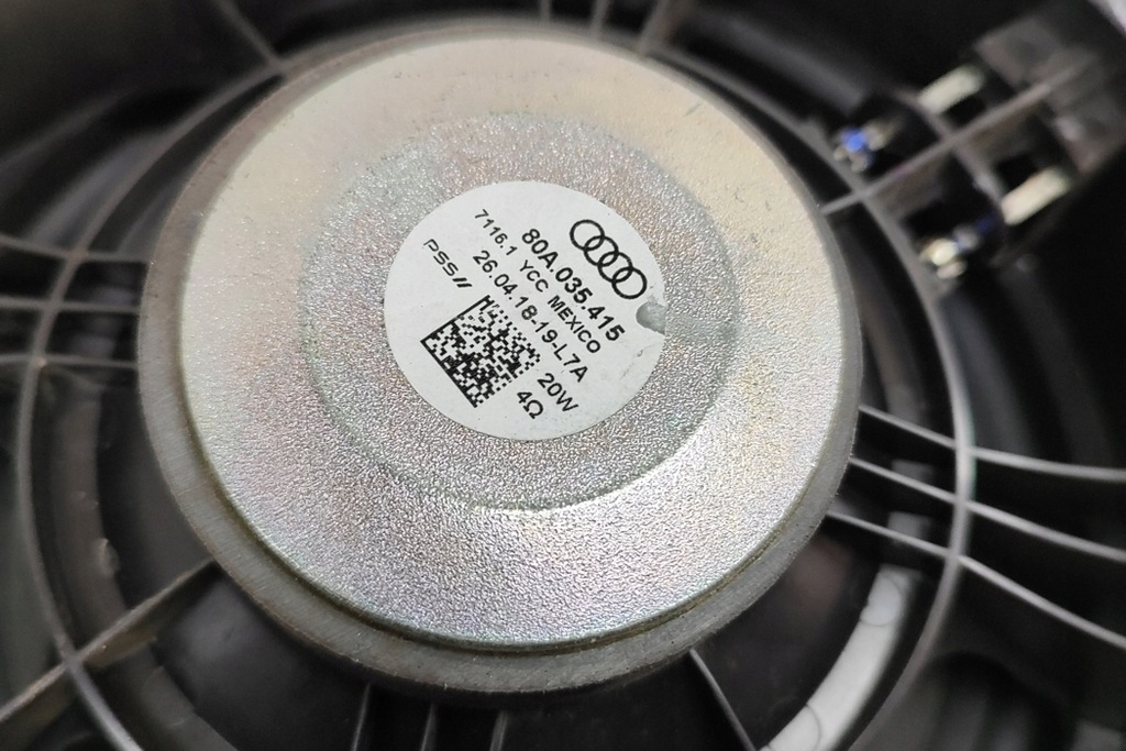 фото №6, Audi q5 fy передний левый динамик дверной 80a035415 2.0 дизель 140kw 2018