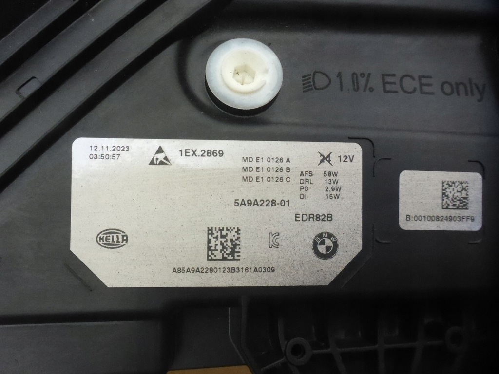 фото №16, Bmw x1 u11 22- full led фара правий 5a9a228-01 оригінал europa
