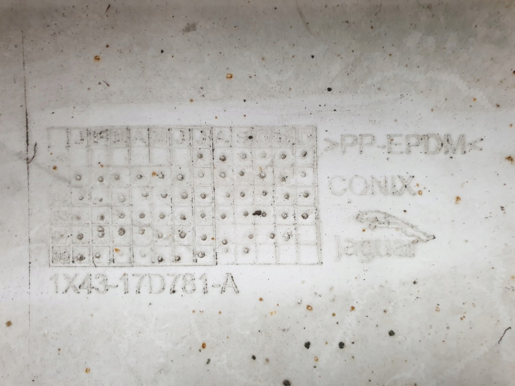 Jaguar x-type sedan бампер задний задний Цена