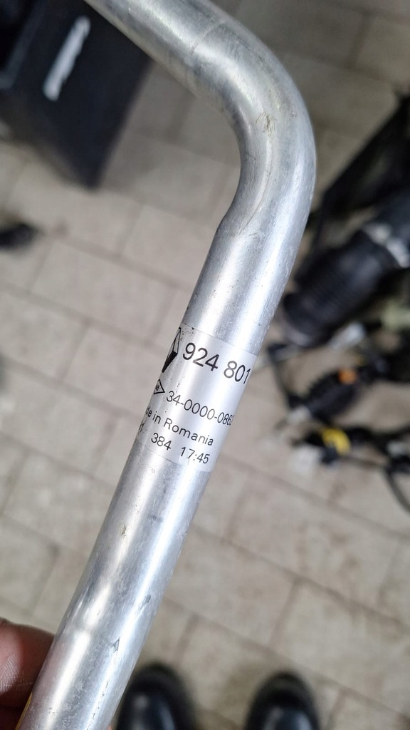 фото №10, Шланг кондиціонера dacia sandero iii 924801462r