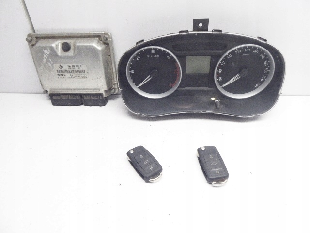 фото №1, Roomster 5j бортовой компьютер набор 045906019cj 1.4 tdi