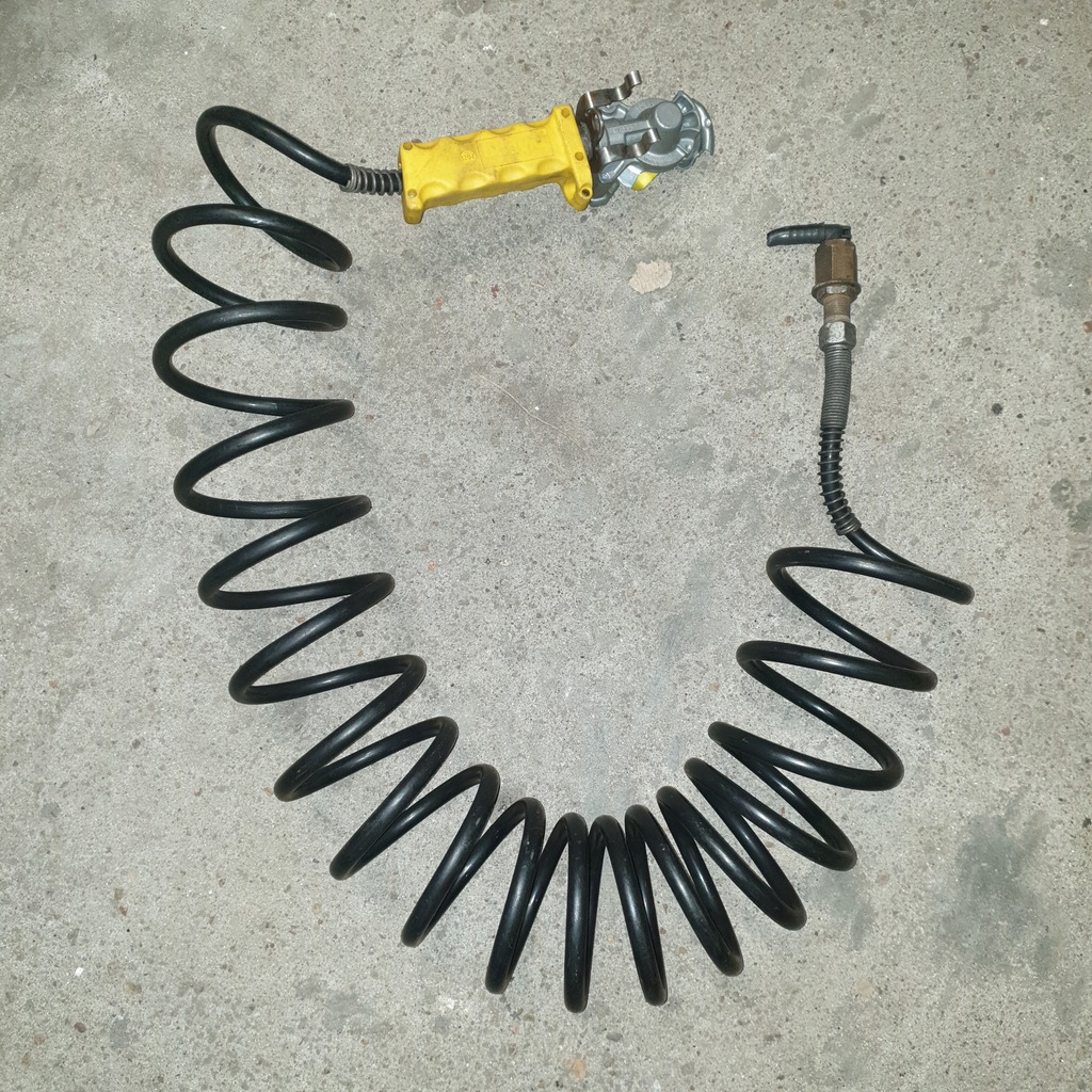 фото №1, Actros mp4 mp3 mp2 axor arocs шланг спиральный wabco быстросъем трубка