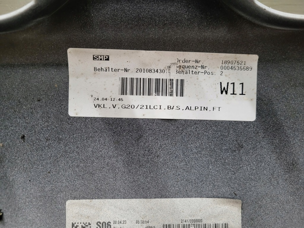 Bmw 3 g20/21 lci lift бампер передний перед 6 x pdc Недорого