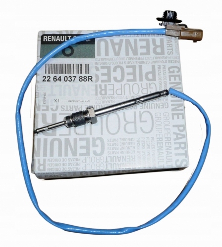 фото №1, Renault оригінальний номер 226403788r датчик, температура вихлопних газів