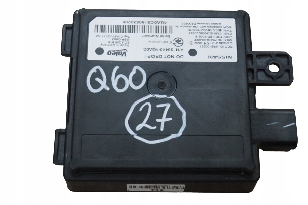 фото №7, Радар модуль задняя infiniti q60 284k0-4ga0c