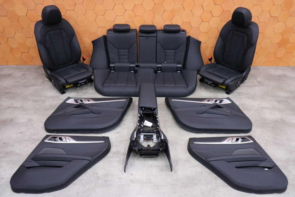 фото №1, Bmw g26 салон сиденья заднее сиденье обшивки туннель sport вентилируемые подогрев 5 km !!