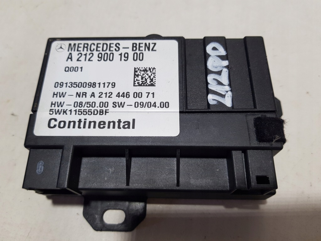 фото №1, Блок керування модуль насоса пального mercedes w212 2129001900