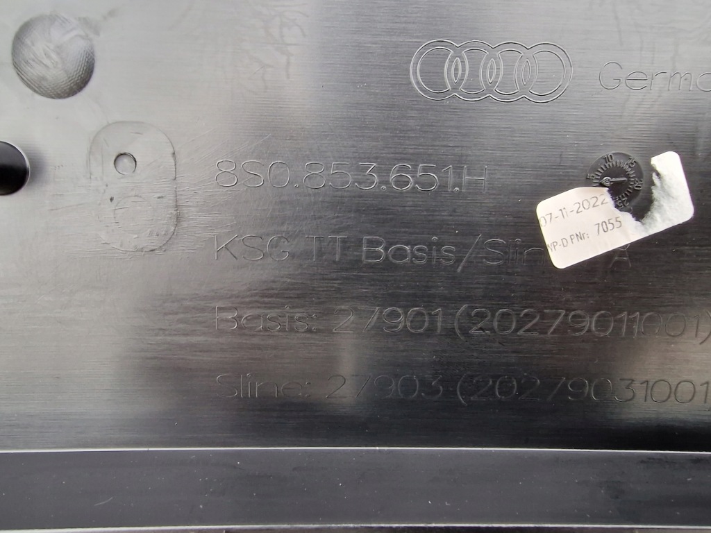 фото №5, Audi tt sline 8s0 решётка радиатора решётка радиатора решётка радиатора