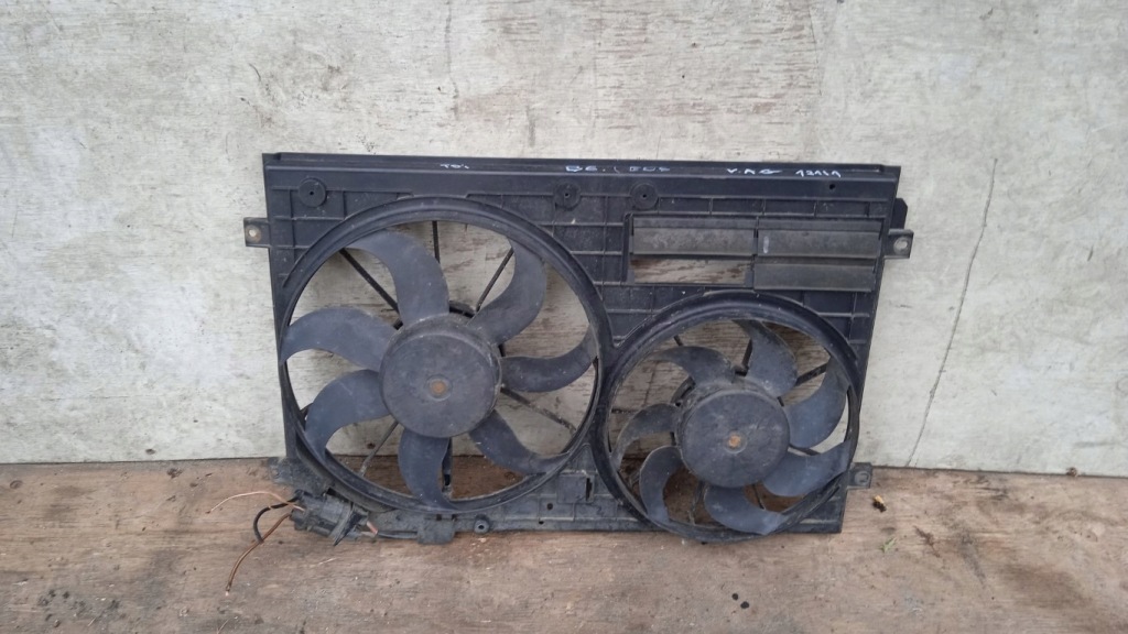 фото №1, Vw passat b6 вентиляторы радиатора 2.0 tdi