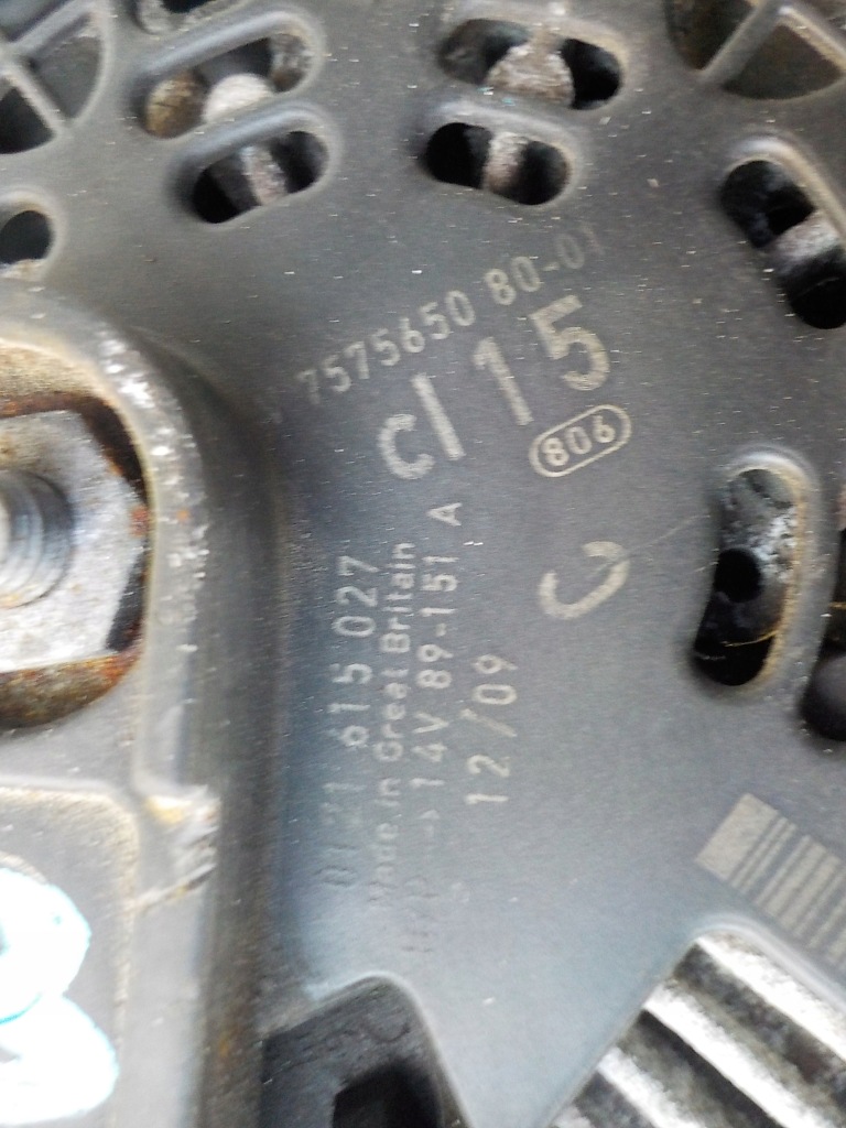 Mini cooper r56 1.4 1.6 16v 1.6 turbo генератор 757565080 Недорого