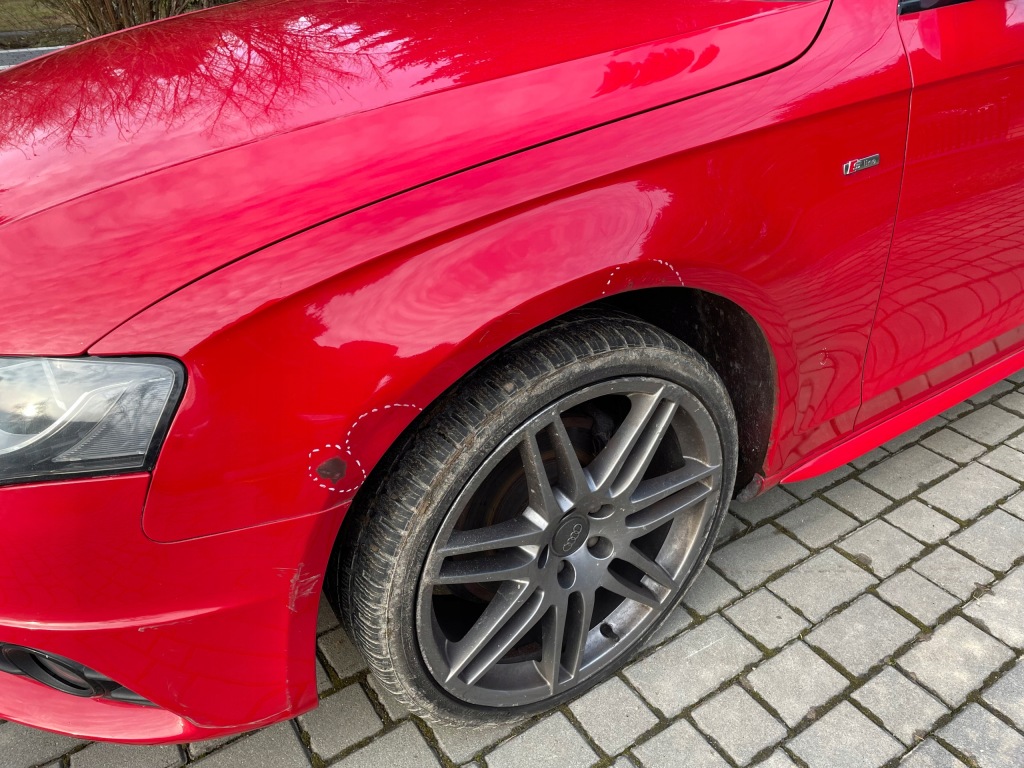 фото №1, Крыло левый перед audi a4 b8 08-12