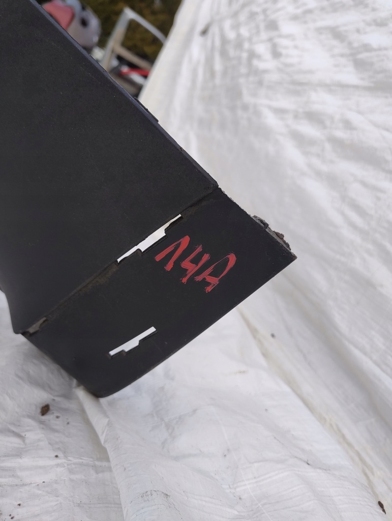 фото №7, Tesla x 15- бампер спойлер диффузор накладка задняя задний 1058354-00-f