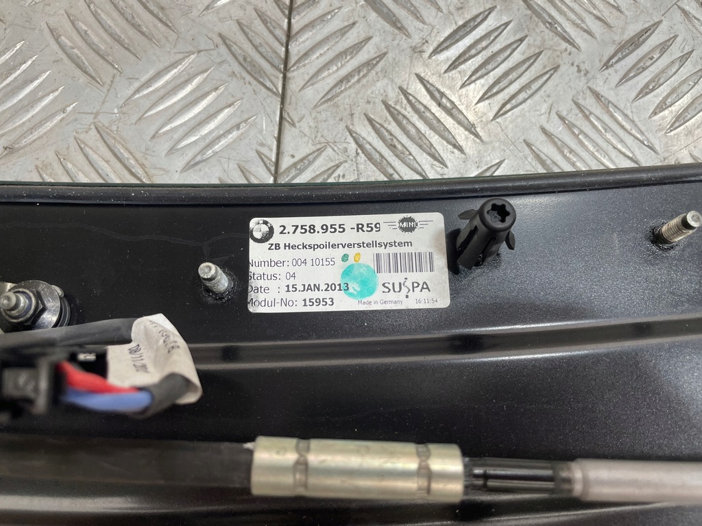 фото №9, Спойлер спойлер кришки багажника mini roadster r59 2758955