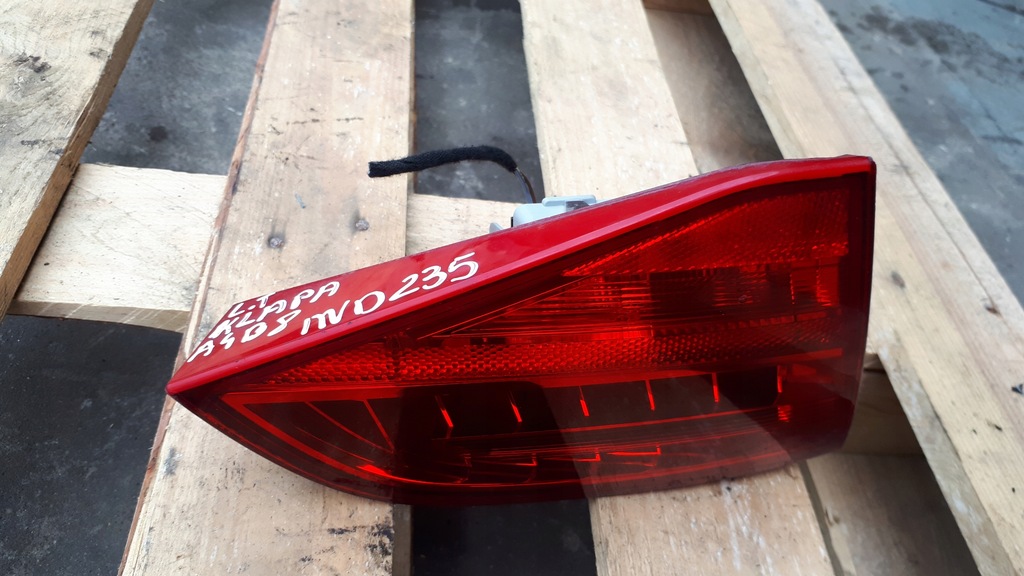 фото №1, A4 b8 s4 лампа led левая левый задняя w крышка kombi