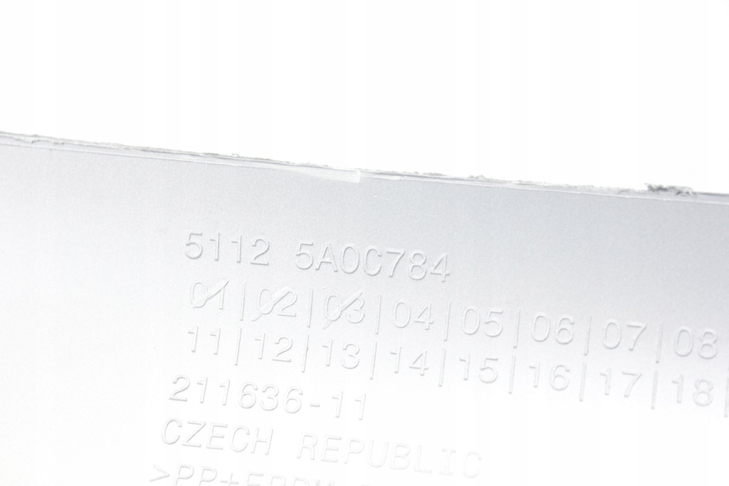 фото №6, Накладка защита спойлер бампера диффузор задняя bmw u11 x1 5a0c784