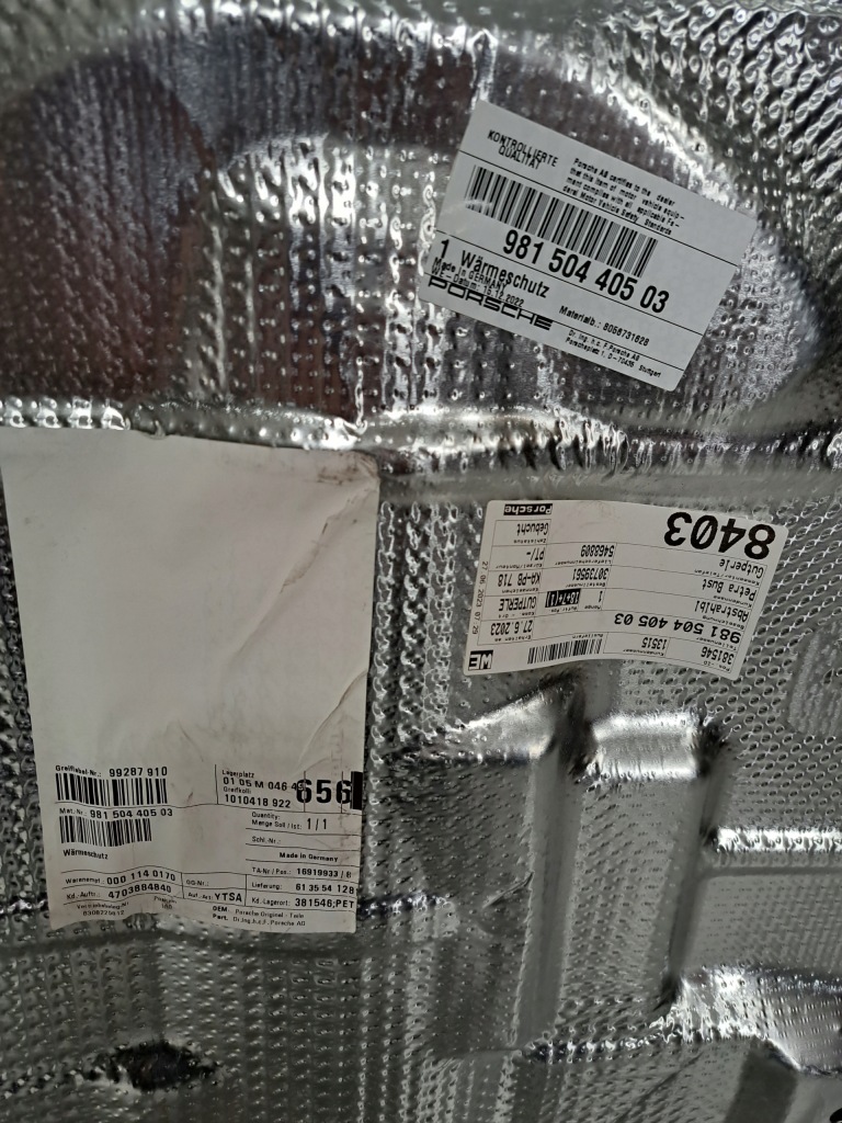 фото №3, Porsche cayman boxster защита тепловая