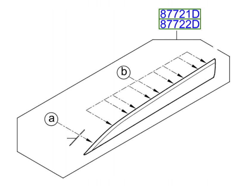 фото №1, Правая молдинг дверь передних hyundai ix35 2013-15