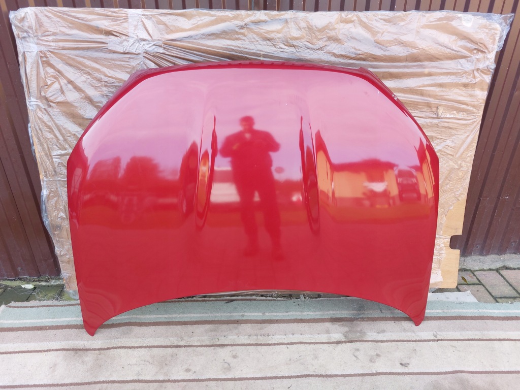 фото №1, Капот nissan qashqai j10 lift czerwona naj