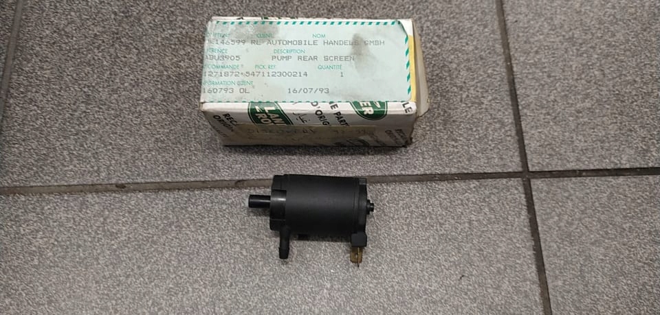 фото №3, Land rover discovery range насос распылителя org