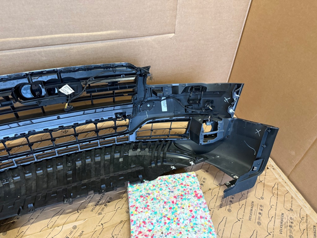 фото №11, Audi a8 d4 lift бампер перед решётка радиатора pdc омыватель комплект orginał lx7r 2016 r