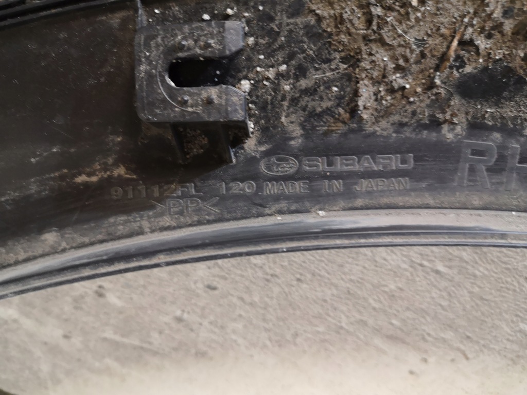 фото №7, Subaru xv молдинг крила правий перед