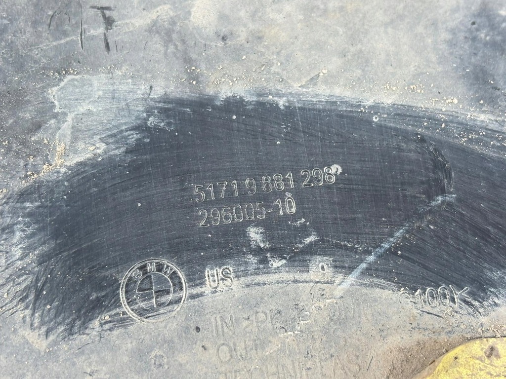 фото №7, Bmw x3 g45 защита нижняя подкрылок 2025r. 9881297 9881200 9881298