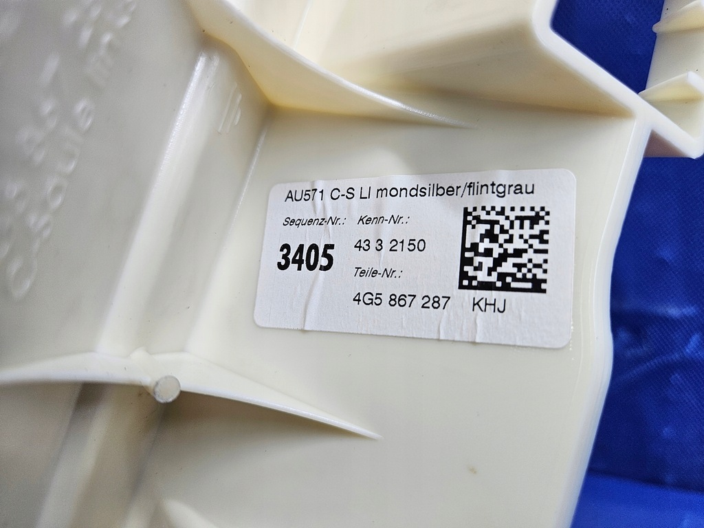 фото №8, Audi a6 c7 4g sedan обшивка стойка защита левый задняя задняя левая 4g5867287