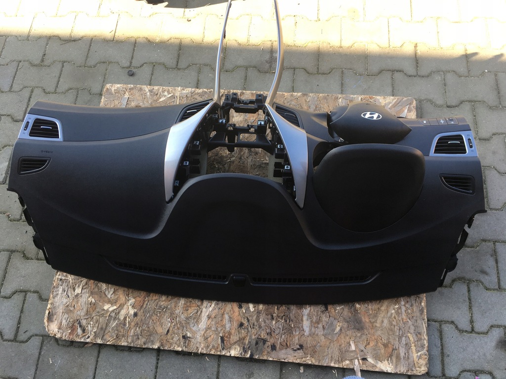 фото №6, Hyundai elantra v 10-15 подушки безопасности консоль приборная панель приборная eu оригинал