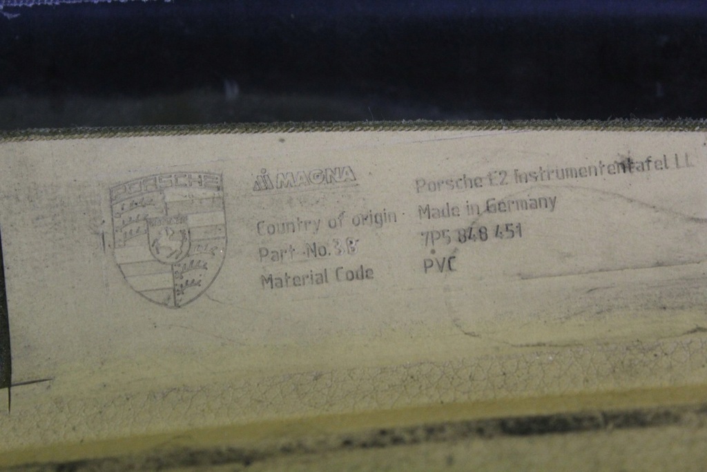 фото №15, Панель приладів приладова панель приладів консоль porsche cayenne ii