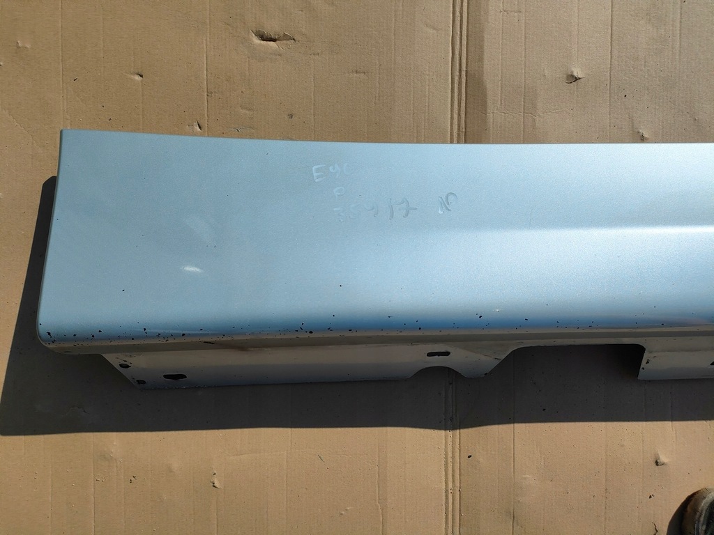 фото №7, Bmw e90 молдинг поріг права titansilber