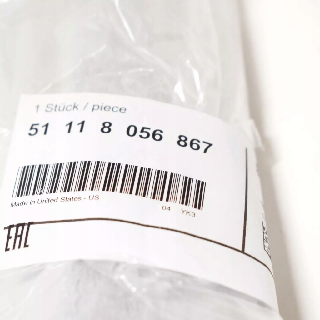 фото №8, Bmw x5 f15 m50d молдинг бампера передняя левая 51118056867 2016 oem