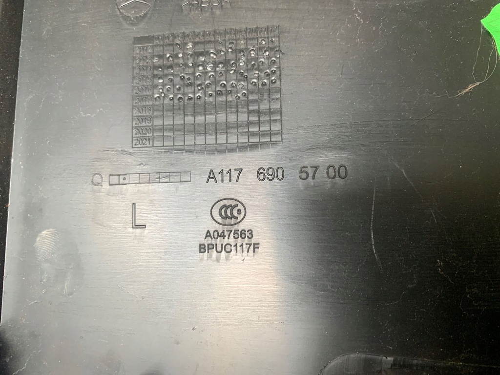 фото №10, Mercedes cla w117 2.2 cdi kombi защита обшивка стойка b lew