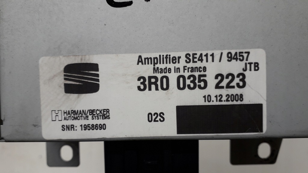 фото №8, Seat exeo 08- підсилювач радіо 3r0035223