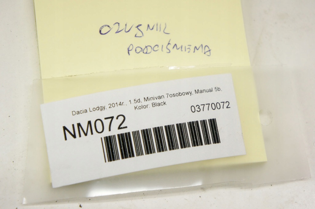 фото №5, Nm072 dacia lodgy 1.5d клапан вакуумa