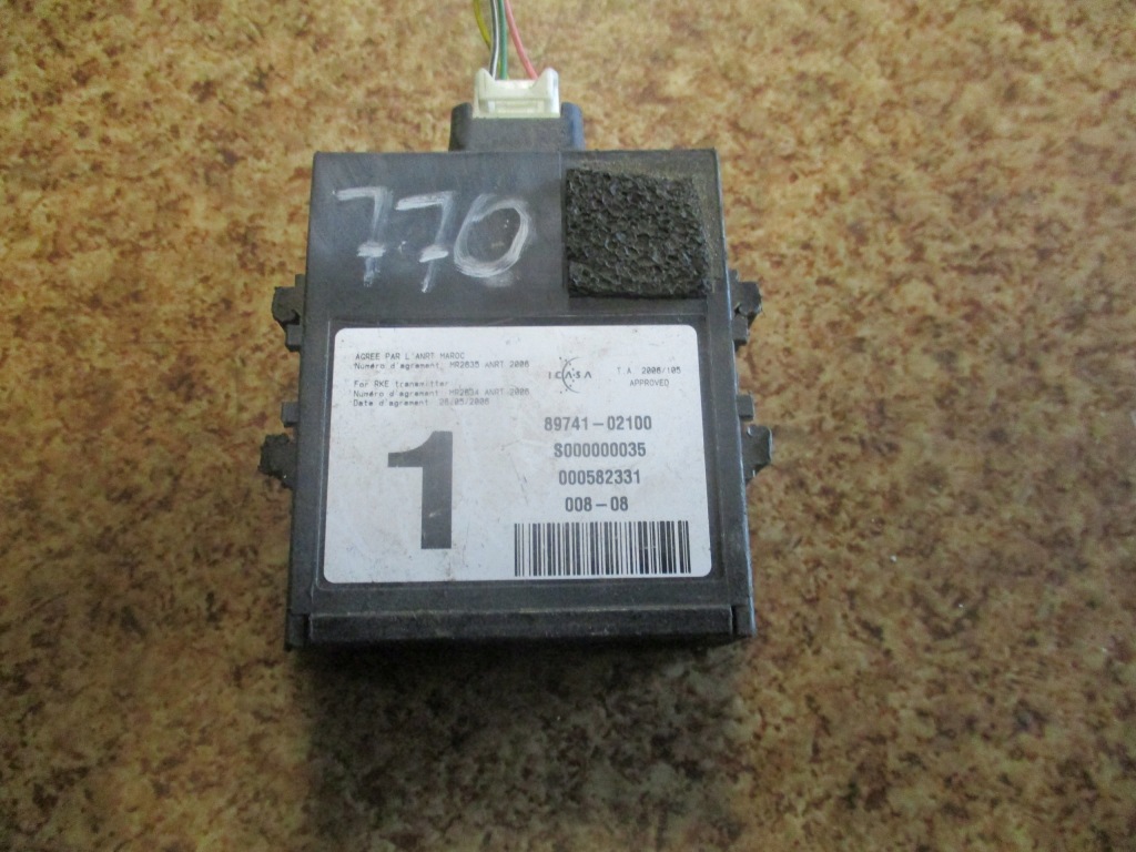 фото №1, Модуль блок управления дверь toyota auris i 1 89741-02100