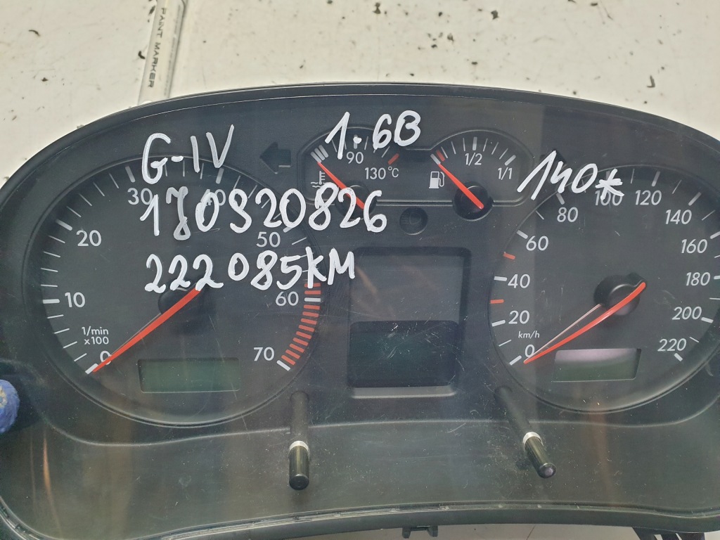 Панель приборы vw golf iv 1j0920826 с Разборки