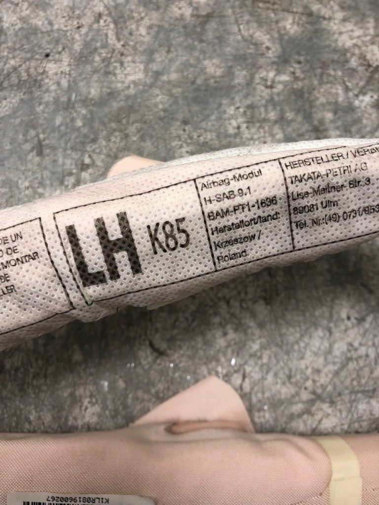 фото №4, Шторка безопасности подушка безопасности левая renault clio iii kombi