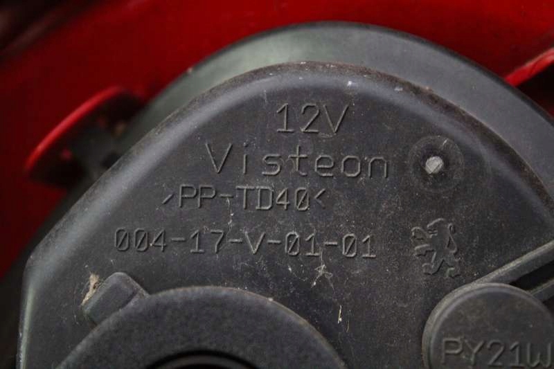 фото №9, Лампа ліва задня задня 9672628280 peugeot 207 3d 12-16